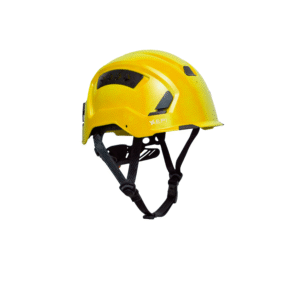 Casco Epi de Rescate para operaciones, trabajos en altura, espacios confinados y actividades de rescate. Color Amarillo Marca EPI
