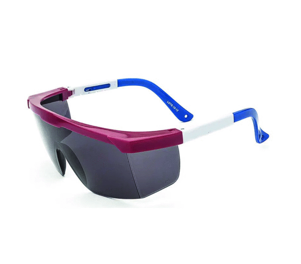 CAPITAN RED BLUE DARK LENTE AJUSTABLE DE POLICARBONATO, MARCO AZUL Y ROJO, LENTE OSCURO BOUYAN