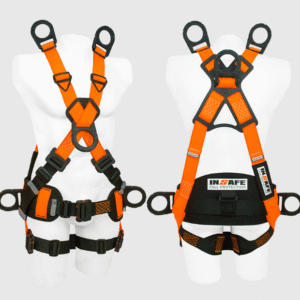 IN 8006-1D Arnes insafe 6 Argollas Dieléctrico para Espacios Confinados con Soporte Lumbar INSAFE
