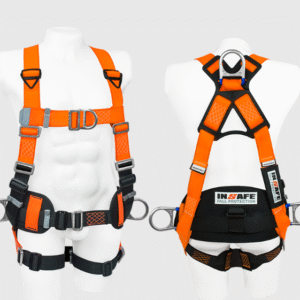 IN 8005-1 Arnes insafe 4 Argollas en H con Soporte Lumbar INSAFE