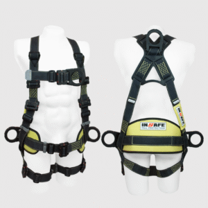 IN 8005-1ARC Arnes insafe 4 Argollas en H para Arco Eléctrico con Soporte Lumbar INSAFE