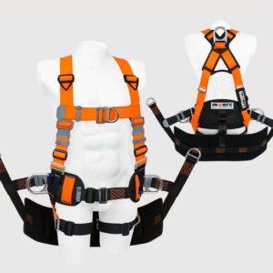 IN 8005-15 Arnes insafe 4 Argollas en H con Soporte Lumbar y Silla de Suspensión INSAFE