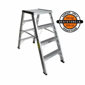 ESCALERA ALUMINIO PETROLERA  CAPACIDAD136KG FANES