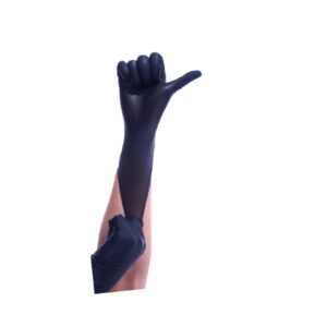 GUANTE NITRILO NEGRO T/L MARCA SOSEGA