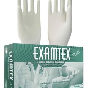 GUANTES EN LÁTEX TALLA L CAJA x 100 UDS. (50 PARES)