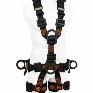 Arnés cuerpo completo para rescate en X dieléctrico con 7 puntos