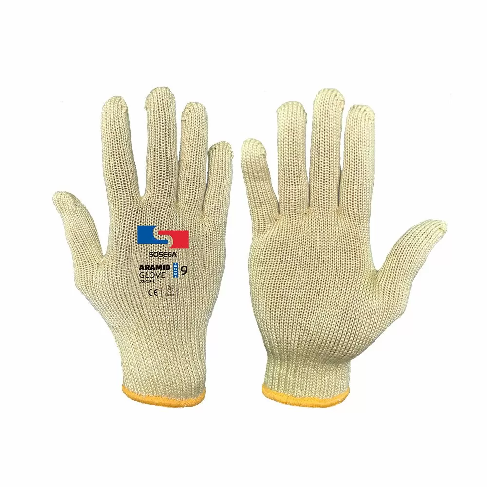 GUANTE ARAMIDA TEMPERATURA K13 LIGERO MARCA SOSEGA