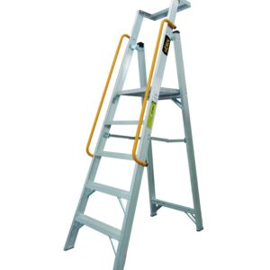 ESCALERA PLATAFORMA 10 PASOS ALUMINIO HORN