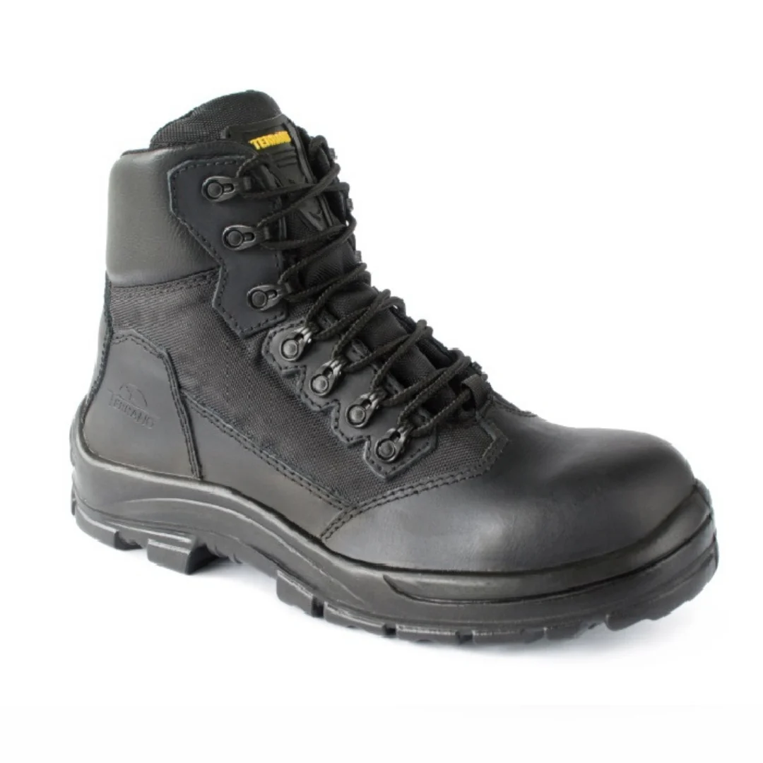BOTAS DE SEGURIDAD  DIELECTRICA ELITE SEGURIDAD 805 CAFÉ PLANTILLA EN POLIURETANO FORRADA TALLA 35 A 46