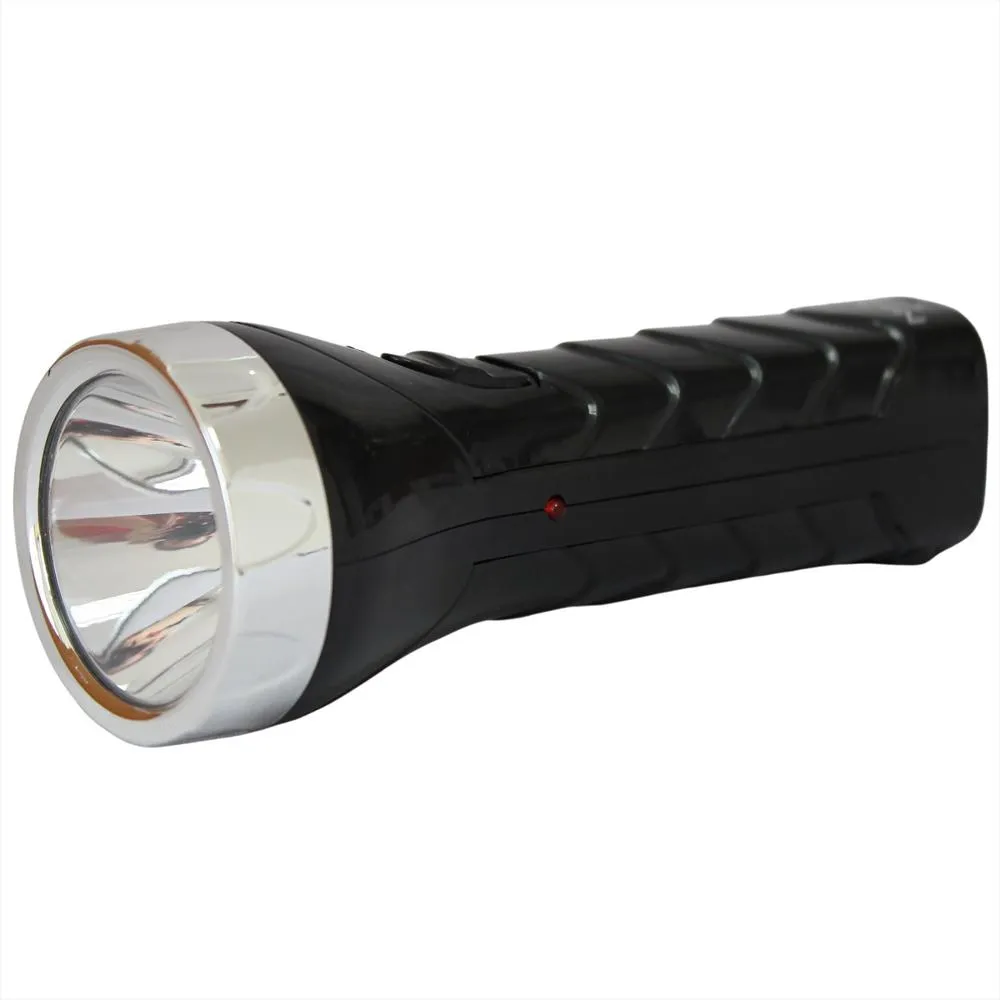 LINTERNA UN LED MANUAL RECARGABLE
