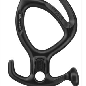Descendedor Piraña con múltiples funciones de frenado. PETZL