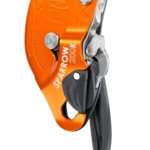 Descendedor autofrenante para trabajos verticales.