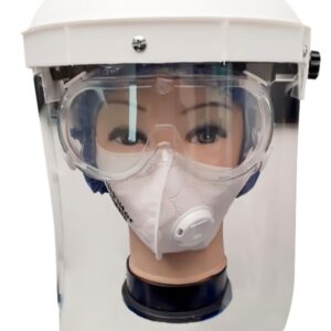 CARETA TIPO ESMERILAR PARA BIOSEGURIDAD PROTECCIÓN FACIAL Y VISUAL DE USO MÉDICO
