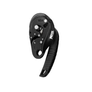 Descendedor autofrenante con función antipánico. PETZL