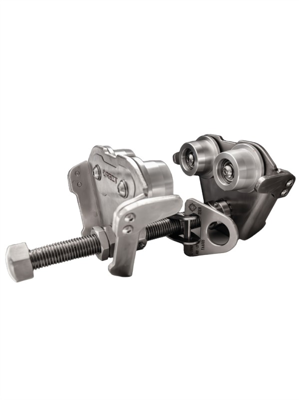 Riel para viga tipo H (carro de desplazamiento).