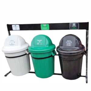 PUNTO ECOLÓGICO DE TRES PUESTOS 121 LTS x UNIDAD