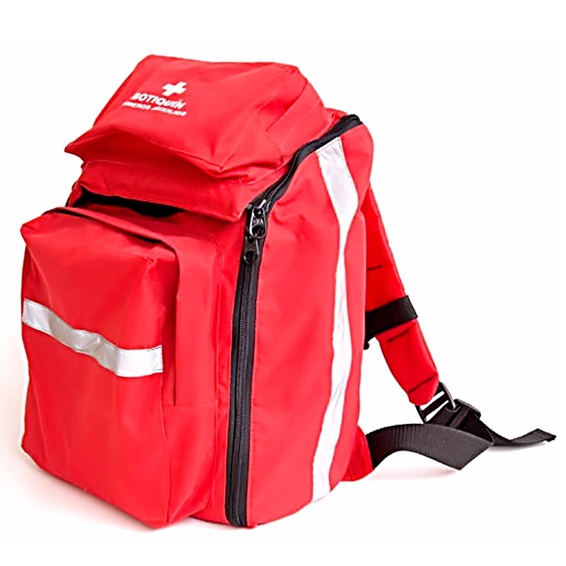 BOTIQUÍN MORRAL TRAUMA EXTRA GRANDE DE PRIMEROS AUXILIOS, SIN DOTACIÓN