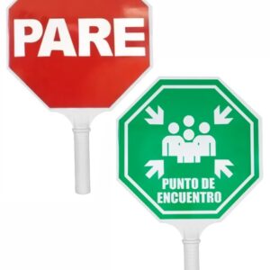 PALETA POR UNA CARA PARE Y POR LA OTRA CARA PUNTO DE ENCUENTRO. UNIDAD