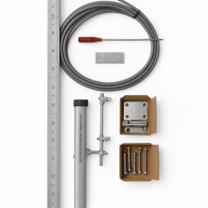 Línea de vida vertical fija para escalera 10 metros