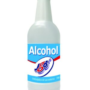 ALCOHOL x 700 ml. PRESENTACIÓN FRASCO PLÁSTICO x UNIDAD