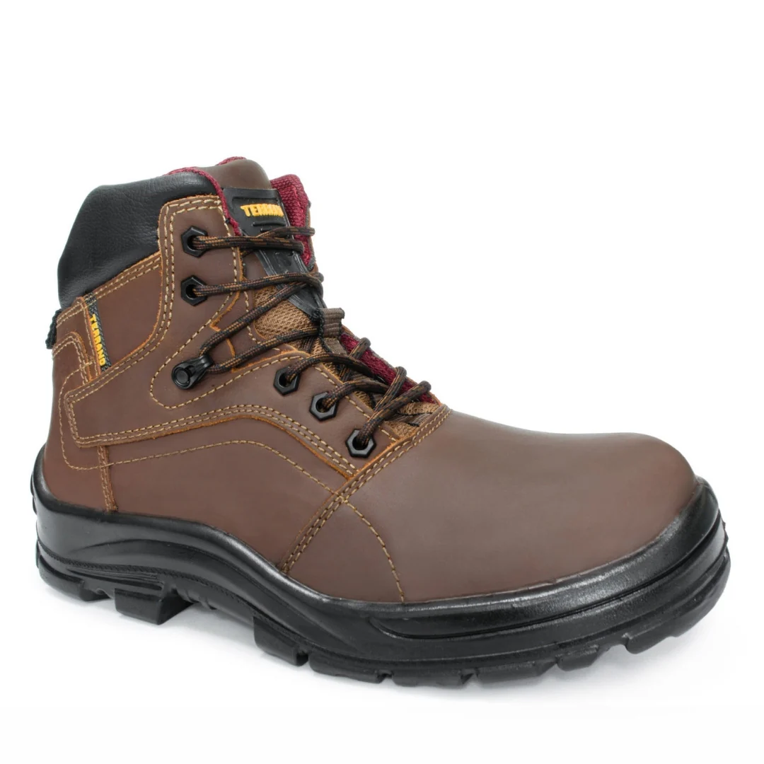 BOTAS DE SEGURIDAD  DIELECTRICA ELITE SEGURIDAD CAFÉ PLANTILLA EN POLIURETANO FORRADA TALLA 35 A 46