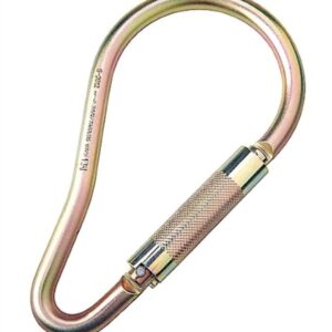 Mosquetón Estructurero Tipo Pera en Acero