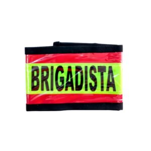 BRAZALETE BRIGADISTA LOGO INSTITUCIONAL ESPECIFICO O DISEÑO ESPECIAL