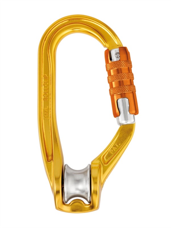 Polea con  Mosquetón Rollclip Triact-Lock  PETZL
