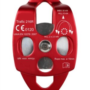 Polea Doble con Rodamientos 216R Traffic