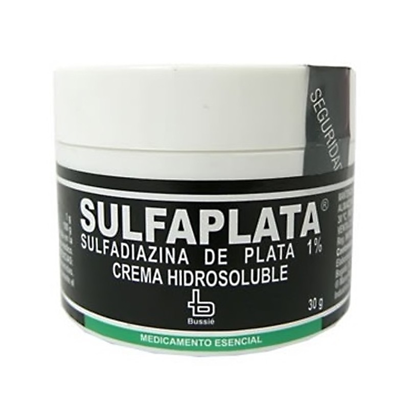 SULFADIAZINA DE PLATA x 30 g. PRESENTACIÓN POTE INDIVIDUAL