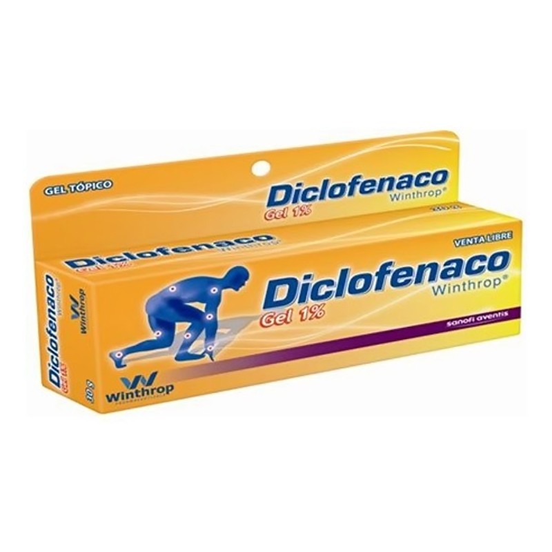 DICLOFENACO GEL AL 1 % DE 30 ml. PRESENTACIÓN CAJA TUBO INDIVIDUAL