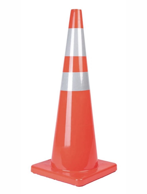 Cono de Tráfico 70 cm PVC