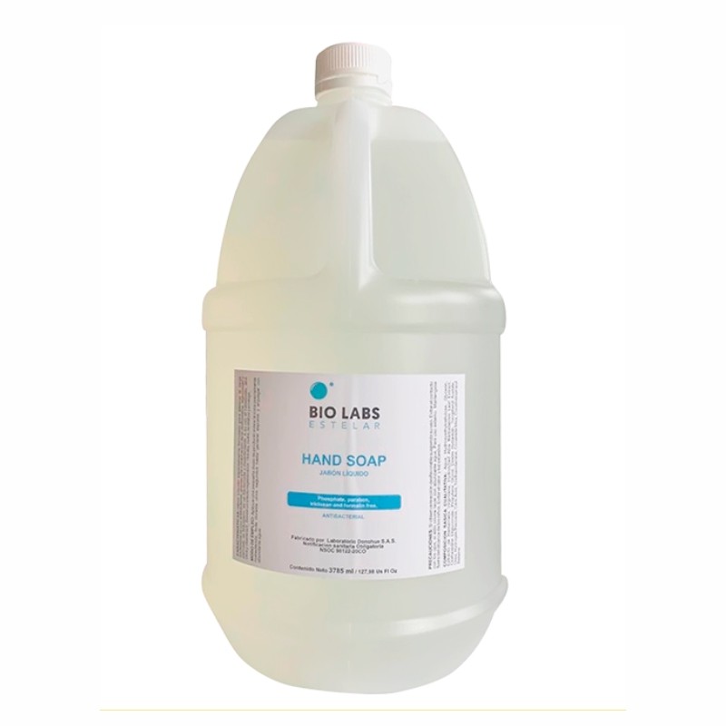 GEL ANTIBACTERIAL GALÓN x 3800 ml. UNIDAD