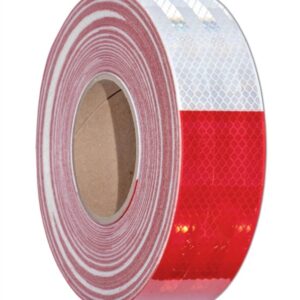 Cinta Vehicular Reflectiva Rojo/Blanco