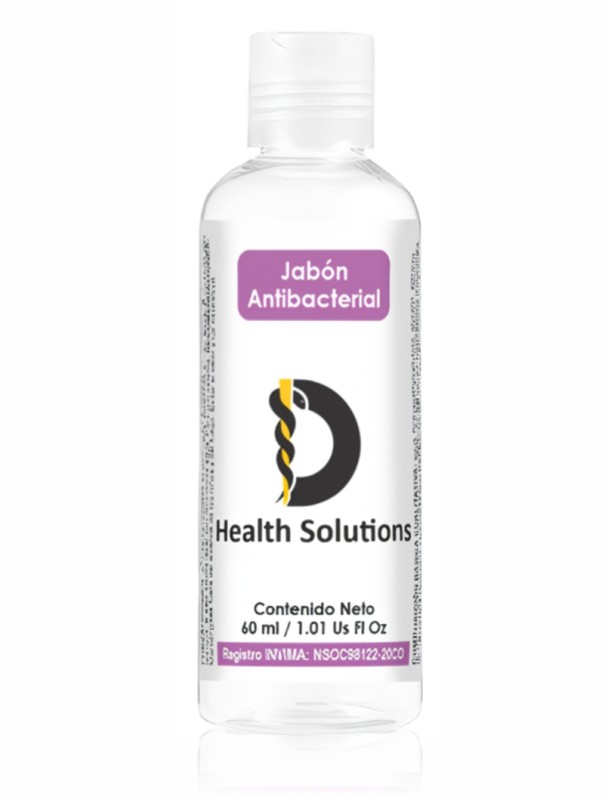 JABÓN LÍQUIDO ANTIBACTERIAL x 60 ml. UNIDAD