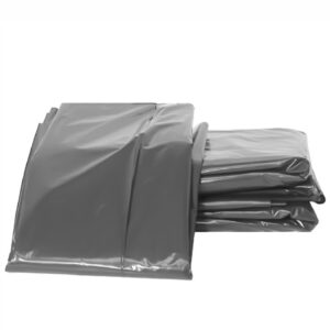 BOLSA GRIS INDUSTRIAL PARA RESIDUOS 100 x 90 cm PRESENTACIÓN PAQUETE x 10 UNIDADES.