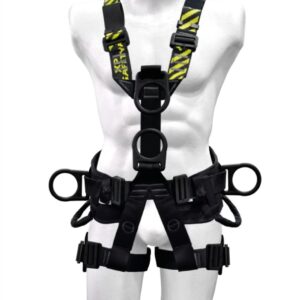Arnés dieléctrico anticaídas de sujeción pélvico-pectoral en Y con 5 puntos de anclaje