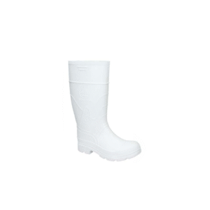 BOTAS DE SEGURIDAD  AGRÍCOLA BLANCO PVC TALLA 36 A 45