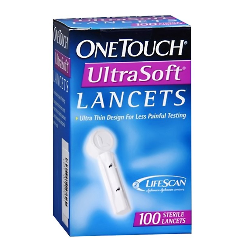 LANCETAS PARA GLUCOMETRO x 25 UNIDADES.