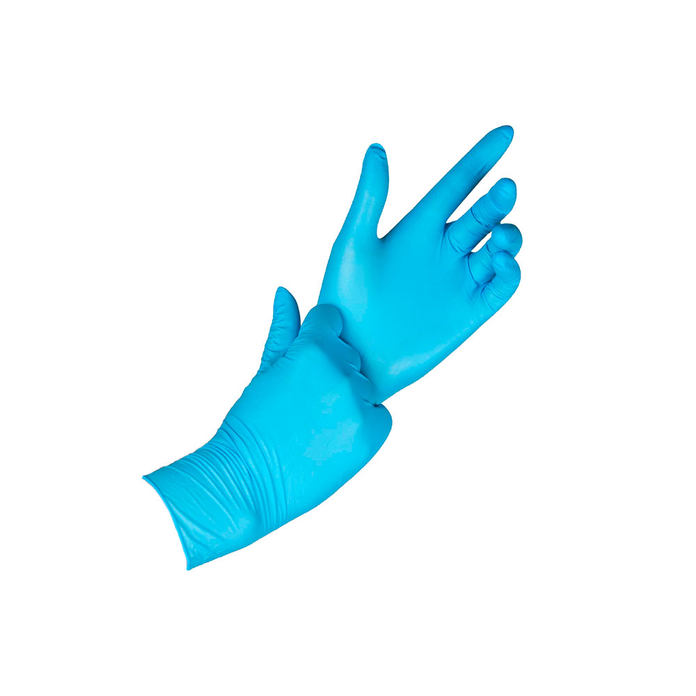 GUANTE NITRILO AZUL T/L MARCA SOSEGA