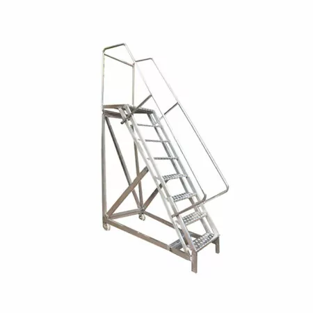 ESCALERA MOVIL O AVION ALUMINIO  136kg ANSI 14,7 FANES 0.75M
