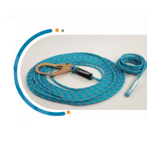 LINEA DE TRABAJO EN CUERDA DE 11mm 100 METROS con OJAL MARCA ARMADURA