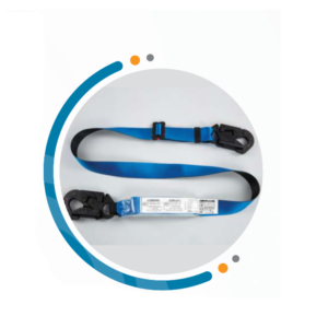 ESLINGA DIELÉCTRICA CON ABSORBEDOR Y GANCHOS MARCA ARMADURA