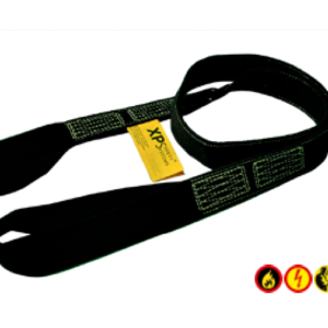 TIE OFF ARC FLASH EN KEVLAR DE 2 OJOS 100CM – NEGRO MARCA XP