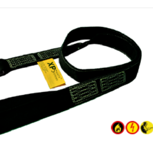 TIE OFF ARC FLASH EN KEVLAR DE 2 OJOS 180CM – NEGRO MARCA XP