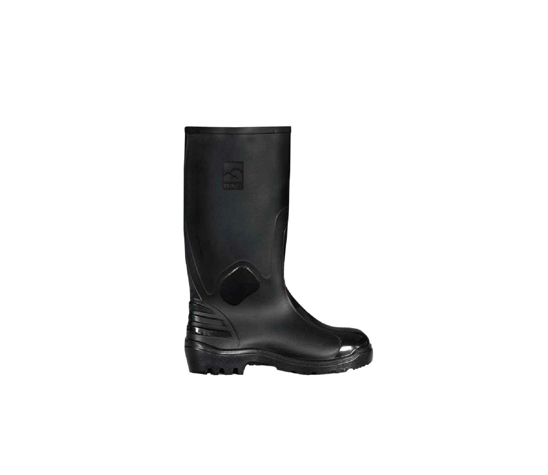 CALZADO DE SEGURIDAD INDUSTRIAL MARCA 3025 ATS 501 NEGRA CREPÉ