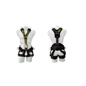 ARNÉS DE RESCATE INDUSTRIAL DE 7 PUNTOS EN Y – NEGRO / AMARILLO FLUO MARCA XP