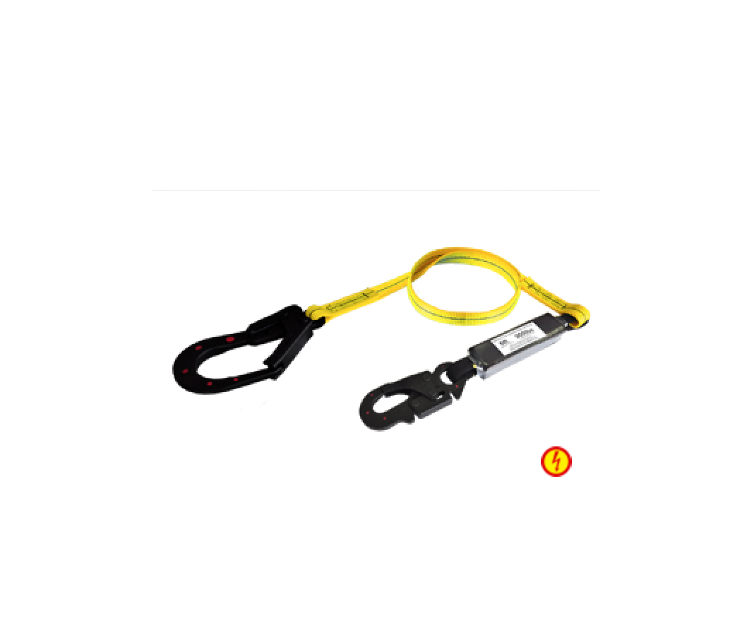 ESLINGA SENCILLA REGULABLE DIELÉCTRICA EN POLIÉSTER - AMARILLO MARCA XP