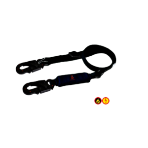 ESLINGA SENCILLA ARC FLASH EN KEVLAR/NOMEX CON ABSORBEDOR – NEGRO MARCA XP