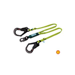 ESLINGA TIPO Y DIELÉCTRICA EN NYLON/POLIÉSTER CON ABSORBEDOR – AMARILLO MARCA XP